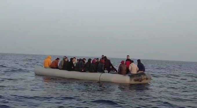 28 düzensiz göçmen kurtarıldı