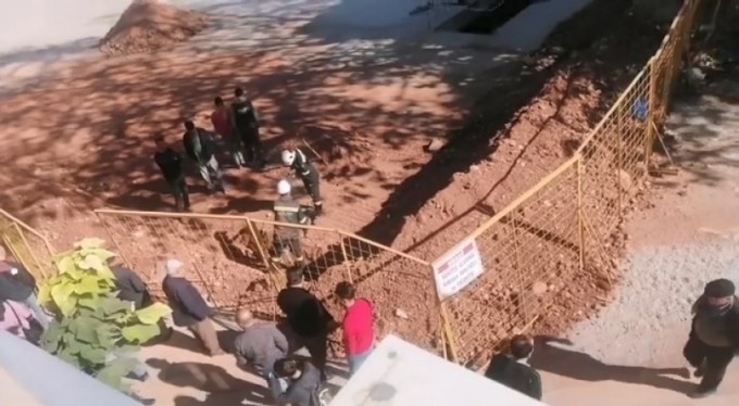 Bursa'da doğalgaz borusu patladı