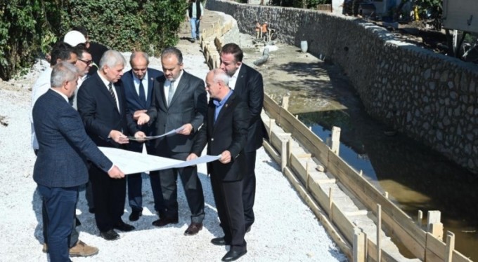 Bursa'nın o mahallesine Büyükşehir eli! Taşkın riski ortadan kalkıyor