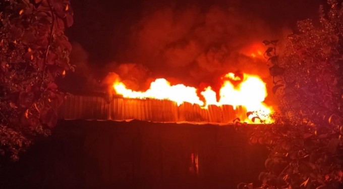 Bursa'da büyük yangın