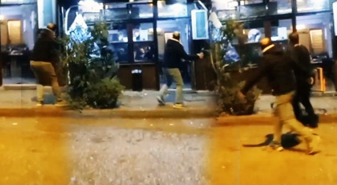 Bursa'da silah, sopa ve sandalyeli kavga! O anlar böyle kaydedildi