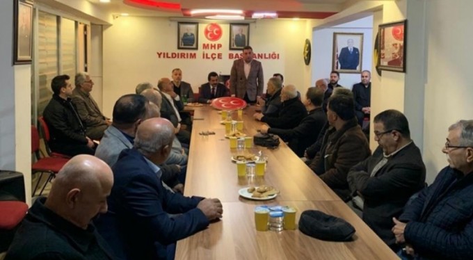 MHP Yıldırım İlçe Teşkilatı istişare toplantısı düzenledi