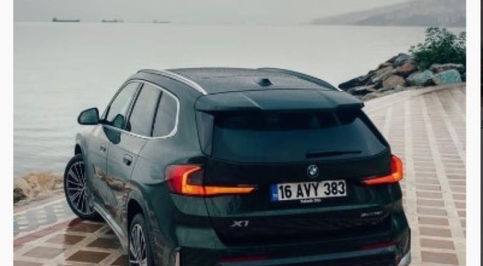 Dünya markası BMW'nin paylaşımında dikkat çeken Gemlik detayı