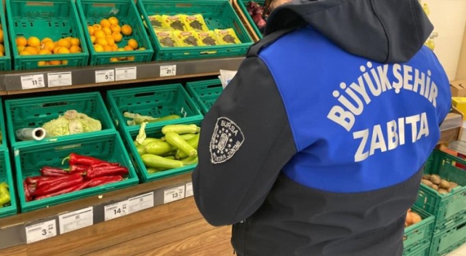 Bursa'da zincir marketlerde 'fahiş fiyat' denetimi! 2022 yılı içerisinde 1656 işyeri denetimi