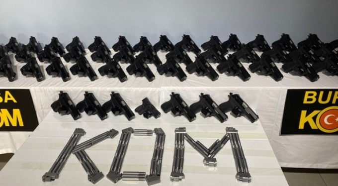 Bursa'da yeni nesil silah operasyonu! 5 şüpheli gözaltında