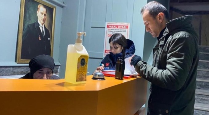 Bursa'da apart otellere denetim! 49 işletmeye ceza yağdı