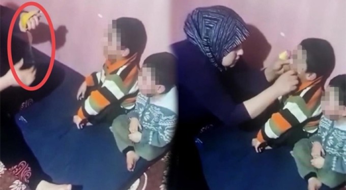 Bursa'da çocuklarına koli bandıyla, çakmakla işkence yapmışlar! Böyle anne baba olmaz olsun