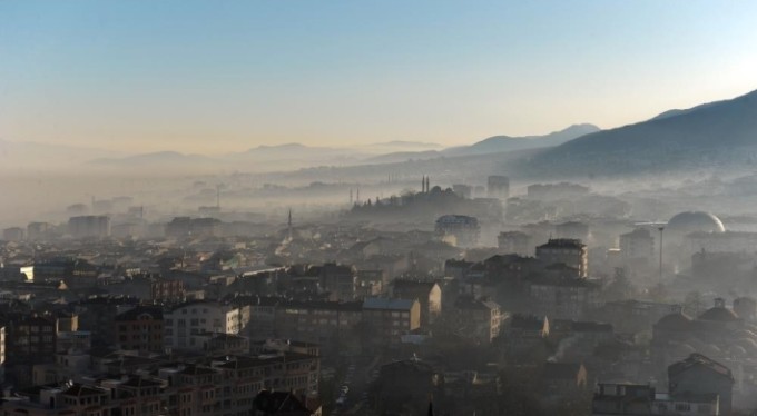 Bursa hava kirliğinde birinci sırada