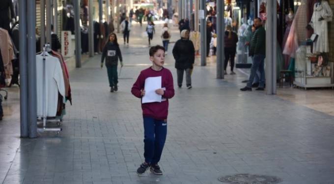 Bursa'da Tarihi çarşıda oryantiring heyecanı