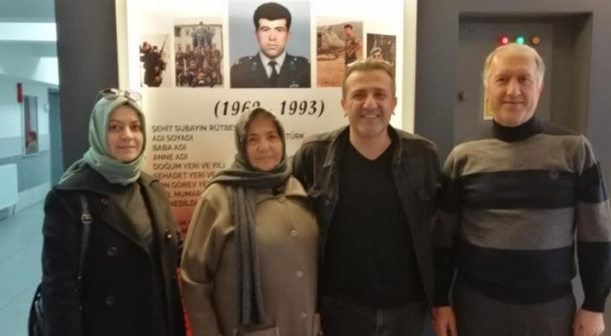 Bursalı Şehit Piyade Teğmen Şenol Şentürk unutulmadı.