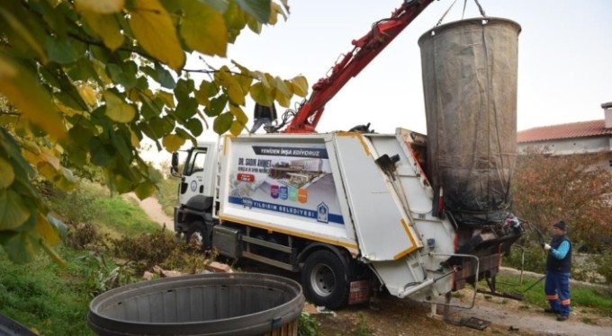 Yıldırım Belediyesi, 2022 yılında 187 bin ton çöp, 22 bin ton moloz topladı