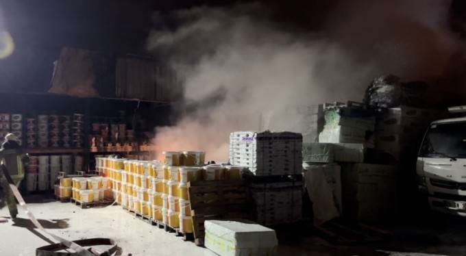 Trafodan sıçradı...Bursa'da korkutan yangın!