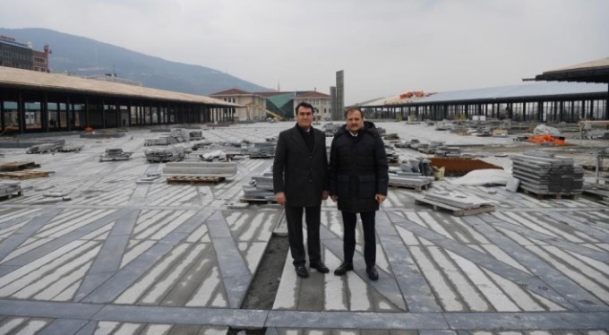 Osmangazi Meydanı'nda geri sayım başladı