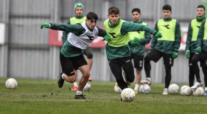 Bursaspor'da Çorum FK maçı hazırlıkları devam ediyor