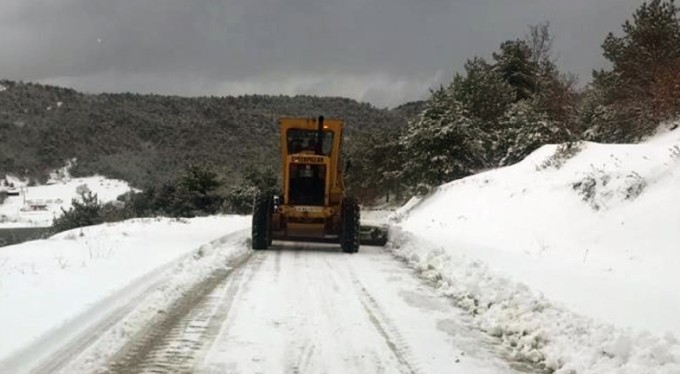 Gürsu Belediyesi kar mesaisine başladı