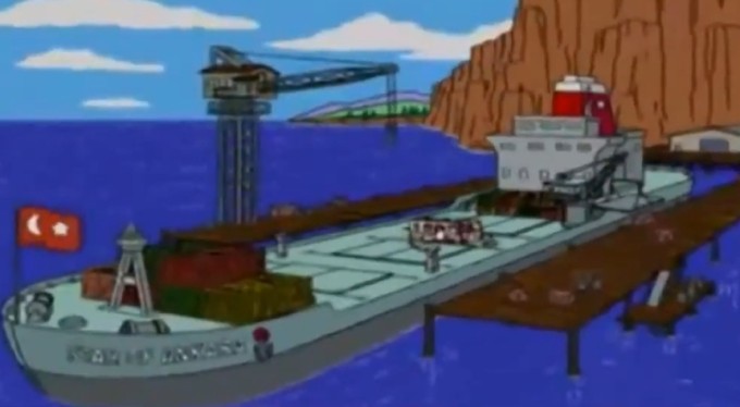 Simpsonlar Kahramanmaraş depremini de bildi mi? İşte o görüntüler...