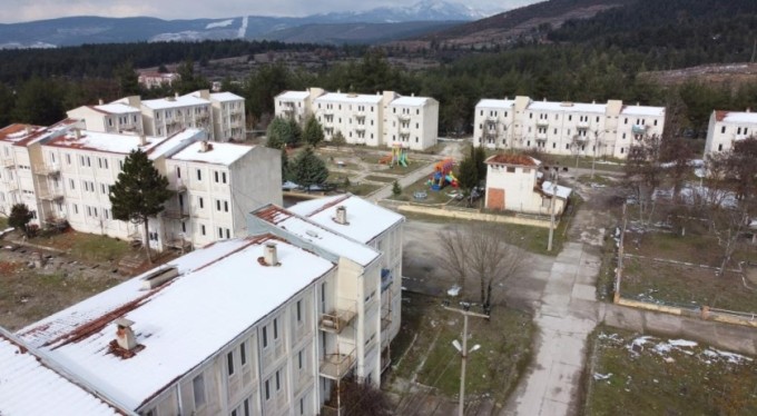 Bursa'daki madenci lojmanları depremzedelere yuva oluyor