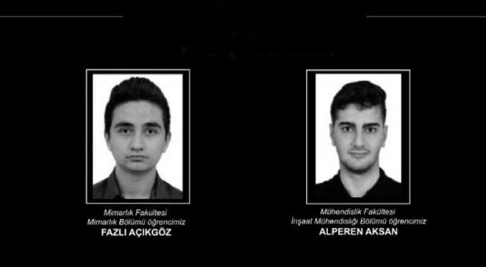 Uludağ Üniversitesi'nin acı kaybı! depremde can verdiler