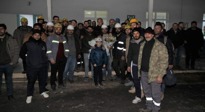 Amasyalı 110 madenci evine döndü
