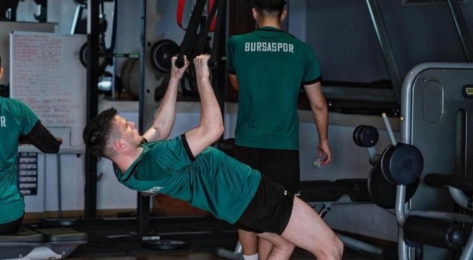 Bursaspor kuvvet çalıştı