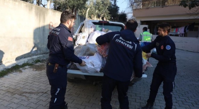 Bursa'dan Hatay'a gönül köprüsü