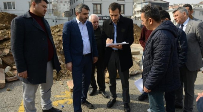 Bağlaraltı'na modern pazar yeri! Başkan Oktay Yılmaz bilgi aldı