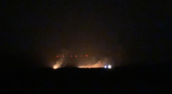 Gala Gölü Milli Parkı alevler içinde