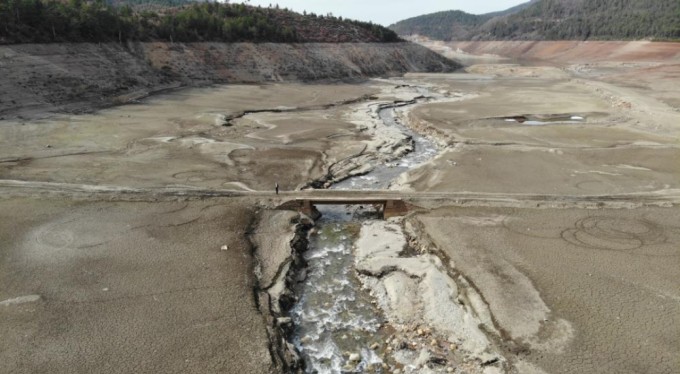 Bursa'nın 20 günlük suyu kaldı! Nilüfer Barajı şu anda bomboş