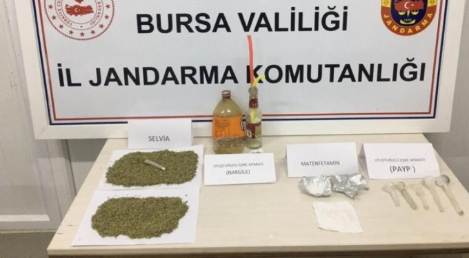 Bursa'da zenhir tacirlerine darbe! 2 tutuklama