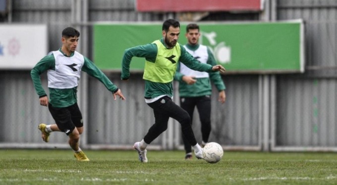 Bursaspor'da taktik çalışmalar yapıldı