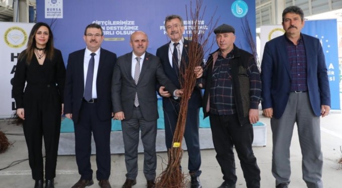 Üretim çiftçiden destek Bursa Büyükşehir'den