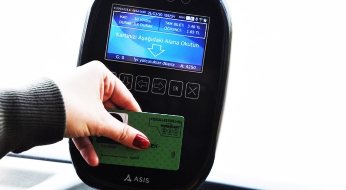 Bursa'da toplu ulaşımda 'temassız' dönem