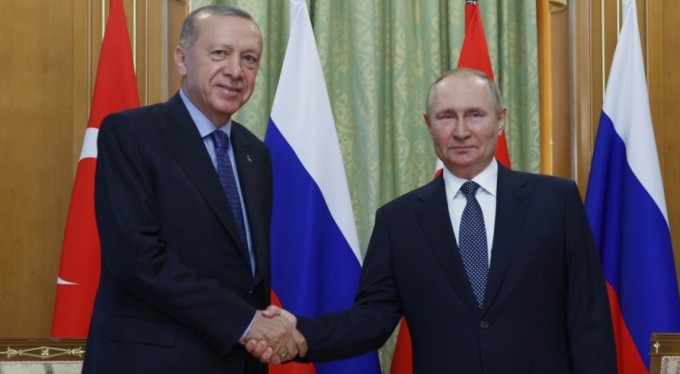 Cumhurbaşkanı Erdoğan, Putin ile görüştü
