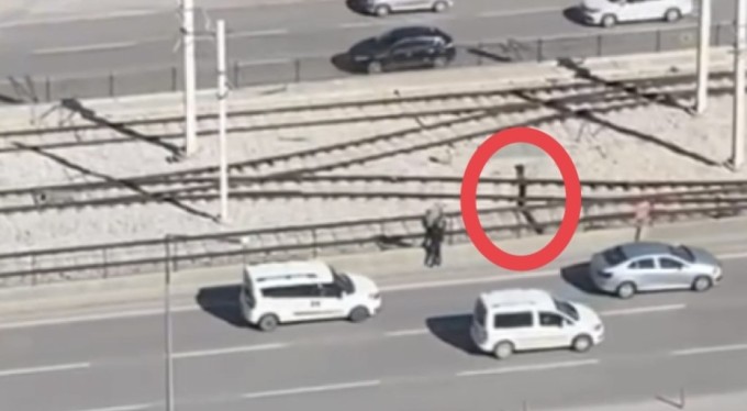 Bursa'da mazgal hırsızları kamerada! Canlarını böyle hiçe saydılar