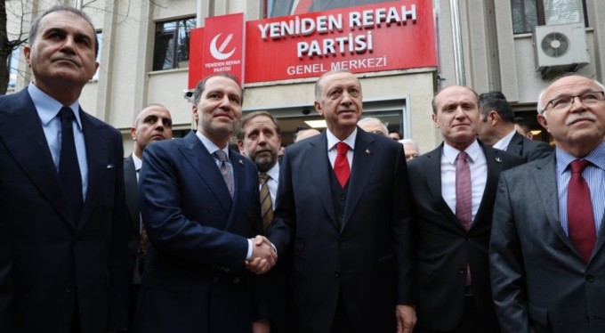 Erdoğan'dan Fatih Erbakan'a ziyaret