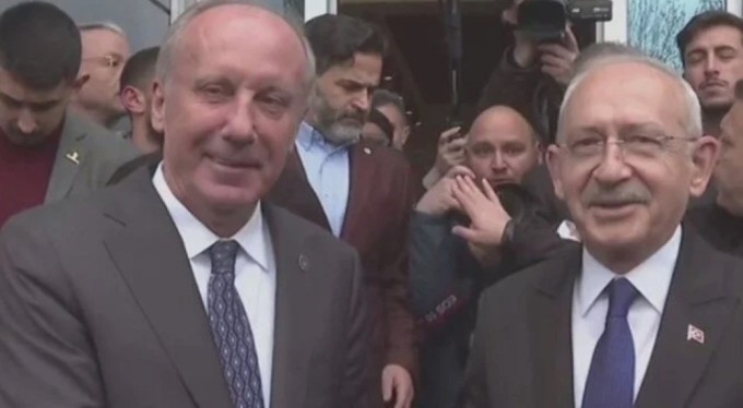 Kılıçdaroğlu'ndan  Muharrem İnce'ye ziyaret