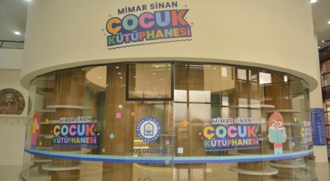 Yıldırım Belediyesi'nden ilçeye  bir eser daha! Mimar Sinan Çocuk Kütüphanesi'nde sona gelindi