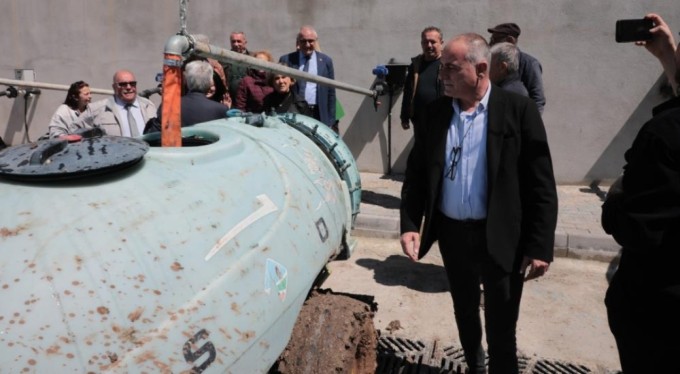 Gemlik Belediyesi'nde çiftçiye 300 tonluk sulama havuzu