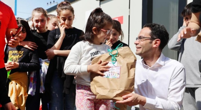 Uludağ Elektrik 23 Nisan coşkusunu Hatay'a taşıdı