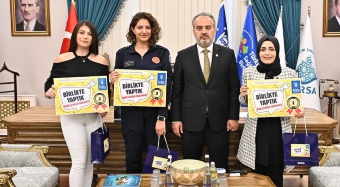 Bursa Büyükşehir yaptı, personel yarıştı