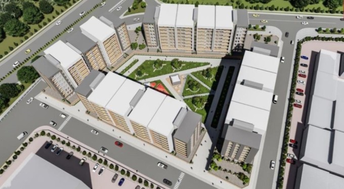 Yıldırım büyük dönüşüyor! 12 bin 600 metrekare 300 konut