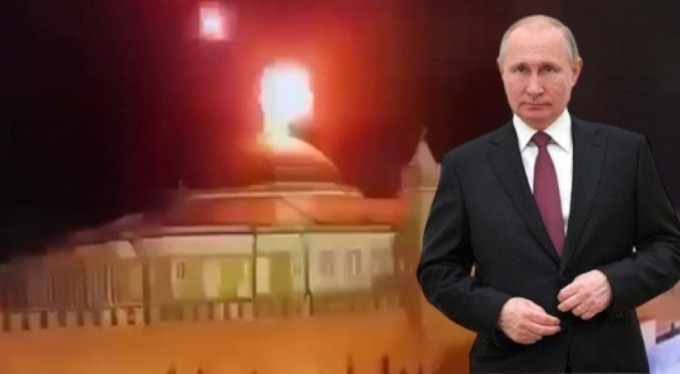 Putin'e suikast girişimi! 'İHA'lar Kremlin'i hedef aldı'