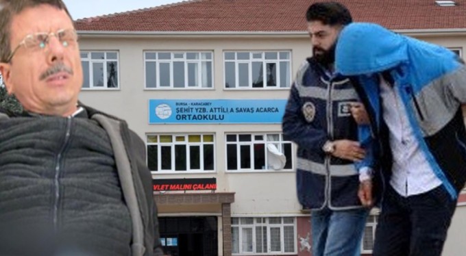 Bursa'da okulda silahlı dehşet! Kızının saçı çekildi diye müdür yardımcısını vurup...