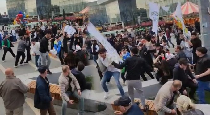 HDP'liler Bursa mitingi sonrası Cumhur İttifakı taraftarlarına saldırdı