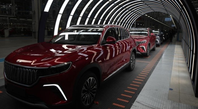 Togg Tesisleri'nde üretim hız kesmeden devam ediyor