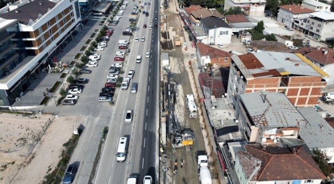 Bursa'da Mudanya yolunda trafiğe düzenleme! Yaklaşık 1 ay kapalı olacak...