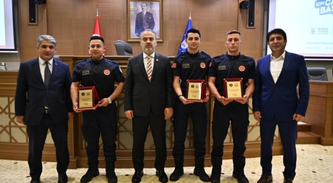 Bursa'nın yeni alev savaşçıları göreve hazır
