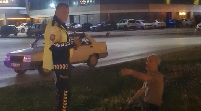 Bursa'da alkollü sürücü polis ekiplerine zor anlar yaşattı