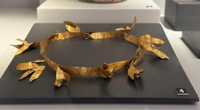 Roma Valisi'nin 2000 yıllık altın tacı Bursa müzesinde!