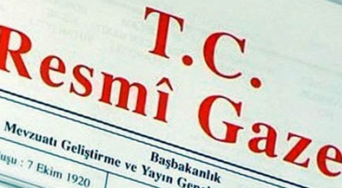 Cumhurbaşkanlığı tarafından yapılan atama kararları Resmi Gazete'de